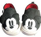 Disney Store Baby Mickey Mouse Slip on Shoes Mickey Ears Red Interior 0-6 month