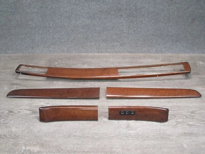 🥇1992 LEXUS UZZ30L SC300 SC400 JUEGO DE 5 INTERIORES TABLERO PUERTA MADERA MOLDURA CUBIERTA OEM Foto 1 de 4