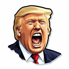 Autoaufkleber Sticker Lustiger Donald Trump Aufkleber