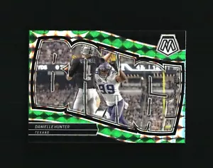 Danielle Hunter 2024 Panini Mosaic Football Green Parallel BANG Insert #6 - Picture 1 of 2