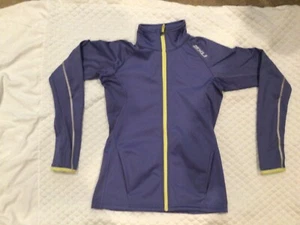 2XU Women’s Micro-Climate Workout Jacket XS-Purple/Mauve - Picture 1 of 12