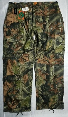 Pantalones cargo Trail Crest para hombre nuevos 2X-grandes Highland madera camuflaje cremallera caza Foto 1 de 4