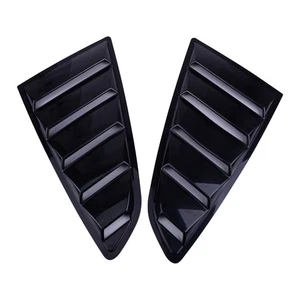 Side Vent Fenster Scoop Louver Abdeckung Trim Fits Ford Mustang 2015 2016-2018 - Bild 1 von 4