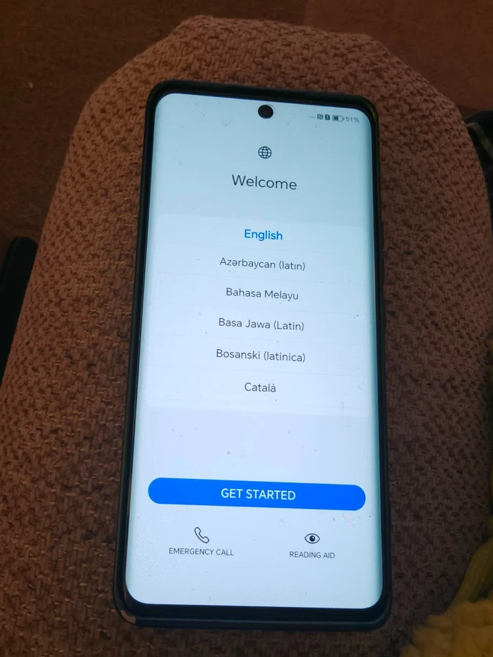 Honor 50 Smartphone 128GB Emerald Green Unlocked - Image 1 of 4