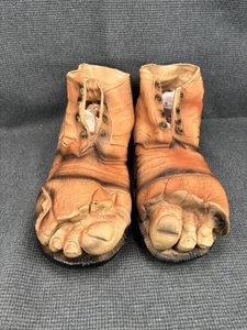 B6 Latex Costume Monster Feet Halloween - Picture 1 of 10