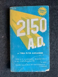 2150 n. Chr. von Thea Plym Alexander : PB, 1. Auflage., Vintage! - Bild 1 von 5
