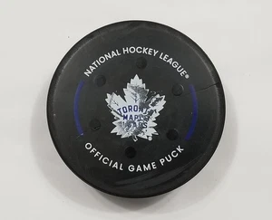 5-18-25 Playoffs Game 7 Florida Panthers @ Toronto Maple Leafs Game Used Puck - Picture 1 of 3