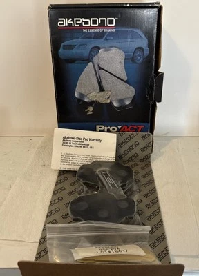 Akebono -- Pastillas de freno traseras de cerámica Pro-Act -- Para Land Rover -- #ACT518 Foto 1 de 4