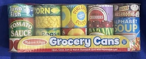 Melissa And Doug Grocery Cans Fun Food Play Pretend **NEW/SEALED!** - Picture 1 of 6