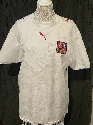 Rare 2006 Czech Republic Milan Baros Jersey Size XL - Image 1 of 4