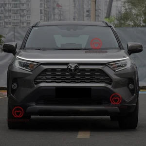 Front Grille Trim LED Hood Strip Lights DRL Decorative Lamps For Toyota Rav4 - Picture 1 of 11