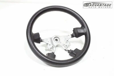 2006-2010 HUMMER H3 LEFT DRIVER SIDE COLUMN STEERING GEAR WHEEL BLACK OEM - Image 1 of 4