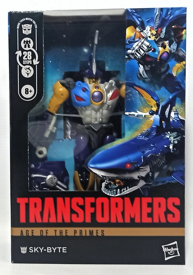 HASBRO 2025 TRANSFORMERS AGE OF THE PRIMES VOYAGER CLASS SKY BYTE MISB - Image 1 of 4