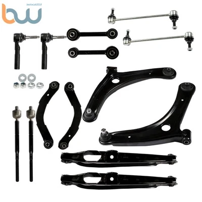 Brazos de control delanteros traseros Tierods para Jeep Compass Patriot 2007-16 14 un. Foto 1 de 4