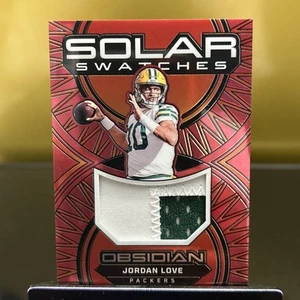 🧀JORDAN LOVE OBSIDIAN SOLAR SWATCHES RED HOLO JUMBO MULTICOLOR PATCH #/75!🧀 - Picture 1 of 4