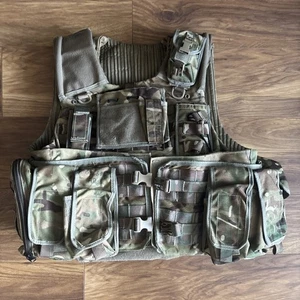 Armadura corporal genuina del ejército británico MTP Osprey MKIVA 190/120 con bolsas Airsoft - Imagen 1 de 24