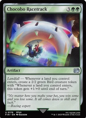 Chocobo Racetrack 179 Final Fantasy Magic the Gathering 004166 - Image 1 of 2