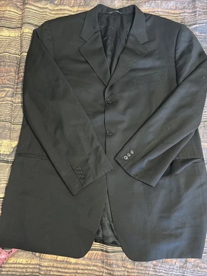 VINTAGE CANALI Mens Blazer Sport Coat Casual Jacket 60 7 L  (50 L)Knit Wool - Image 1 of 4