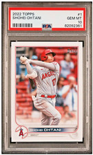 2022 Topps #1 Shohei Ohtani PSA 10 GEM-MINT