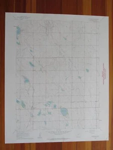 Severance Colorado 1962 original vintage mapa de ratón del USGS - Imagen 1 de 1