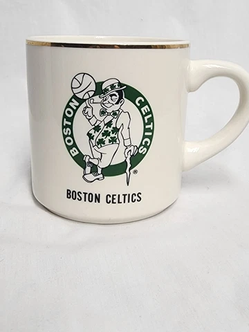 Vintage Boston Celtics Mug NBA 1985-86 World Championship Player Roster Cover