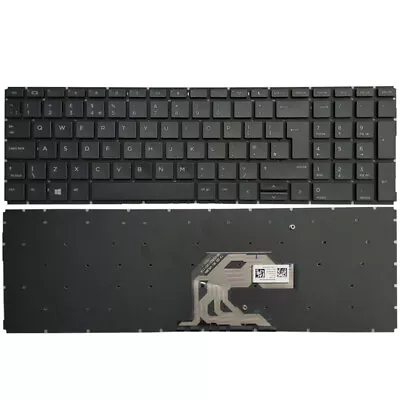 Laptop NEW UK keyboard FOR HP ProBook 450 G6 G7 455 G6 G7 455R G6 G7 - Image 1 of 4