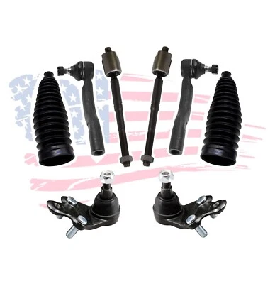 8 Pc Tie Rod Ends Ball Joints Kit Fits Toyota Camry 2007-2011 Avalon 2005-2012 - Image 1 of 4
