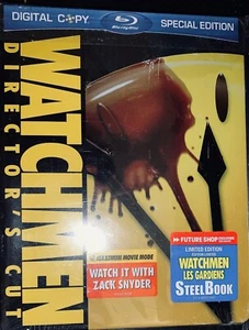 WATCHMEN: DIRECTOR'S CUT Blu-ray SteelBook FUTURESHOP 1st Print 2009 RARE - Picture 1 of 1
