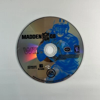 Madden 2008 Nintendo Wii Video Game EA Sports - DISC ONLY - Image 1 of 2