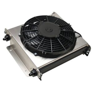 Derale 13870 40 Row Hyper-Cool Extreme Remote Cooler -6AN