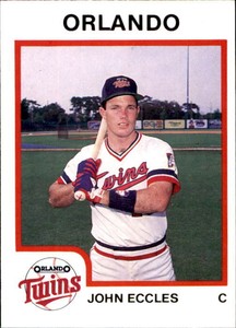 1987 Orlando Twins ProCards #869 John Eccles Garden Grove California CA Card