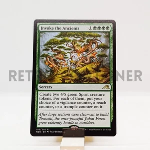 MTG Magic NEO Kamigawa Neon Dinasty - 1x EN NM 193 Invoke the Ancients - Picture 1 of 1