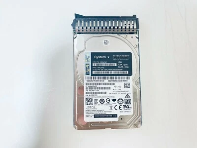 IBM / Lenovo  00AJ141 00AJ142 00AJ145 1TB 7.2K 6GBPS NL SATA 2.5" HDD Hard Drive - Image 1 of 4