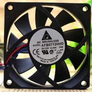 Delta AFB0712HHD 12V 0.30A 7020 3-pin AMD platform double ball CPU fan - Picture 1 of 2