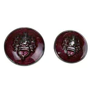 Plastic Lion Head Buttons Round Shank Sewing Diy Crafts Blazer Suits Jacket - Picture 1 of 5
