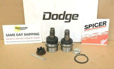 Dodge Dana 44 1971-1993 Upper And Lower Ball Joint W100 W200 Ram Charger OEM - Image 1 of 4