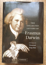 The Collected Letters of Erasmus Darwin, Desmond King-Hele (HC, 1st Edit, 2007)