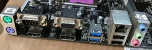 OEM I/O Shield For backplate ASUS H110M-C/D520MT/DP_MB Motherboard Backplate IO - Photo 1/1
