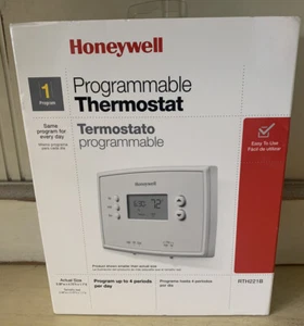 Honeywell 1-Week Programmable Thermostat (RTH221B1039) - Picture 1 of 3