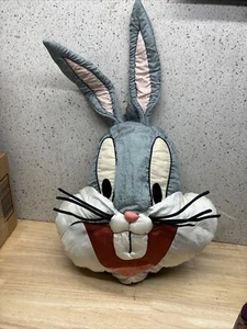 Vintage bugs bunny pillow 1994 plush Play By Play - Picture 1 of 12