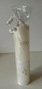 WHITE CHIRSTING CANDLE (20x6cm) - Picture 1 of 7