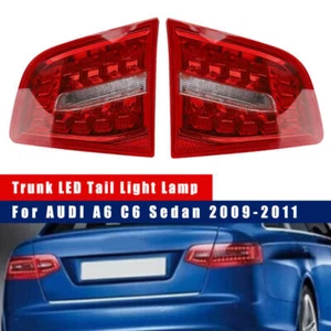 Linke+Rechts Innen Kofferraum Rücklicht Lampe Für AUDI C6 A6 Limousine 2009-2011 - Picture 1 of 12