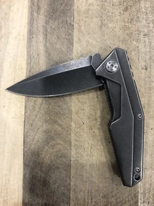 Outdoor Camping Hunting Tactical Kershaw 1318 Stonewashed High Quality - Picture 1 of 21