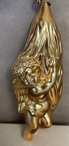 Dept 56 Mercury Glass ~ 11" CHERUB ANGEL ~ Ornament NEW in Box - Picture 1 of 10