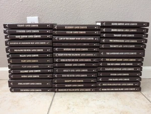 LOUIS L'AMOUR LEATHERETTE HC BOOKS SACKETT BANTAM WESTERN - Pick Your Title Menu - Picture 1 of 10