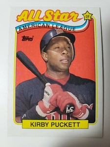 1989 Topps Kirby Puckett ALL STAR card #403