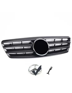 per Mercedes C W203 00-07 Griglia Anteriore Nero Opaco AMG - Imagen 1 de 2