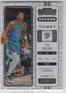 2022-23 Panini Contenders Optic Basketball Tre Mann #81 Hyper Prizm - Bild 1 von 2