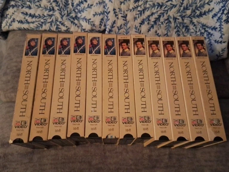 Jake's NORTH AND SOUTH 12 Tape Box Set Books 1 & 2 Time Life VHS Patrick Swayze - Image 1 of 1