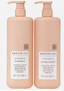Champú y acondicionador Kristin Ess extra suave, 28 fl oz, paquete de 2 (caja abierta) - Imagen 1 de 1